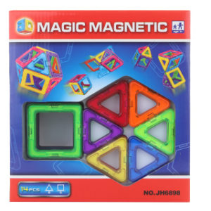 Magnetická stavebnice 14 ks