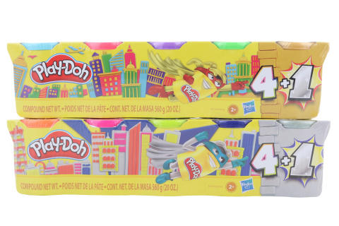 Play-Doh Stříbrné/Zlaté balení 5ks Play-Doh Stříbrné/Zlaté balení 5ks