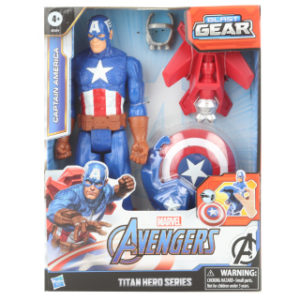 Avengers Figurka Captain America s power fx příslušenstvím