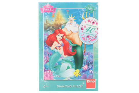 Puzzle Ariel diamond 200 dílků Puzzle Ariel diamond 200 dílků