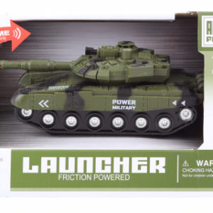 Tank zelený na baterie