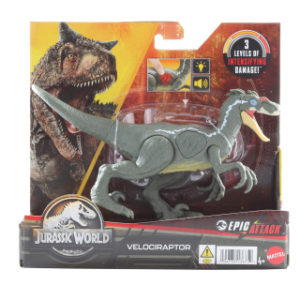 Jurský svět Velociraptor se světly a zvuky HNC11