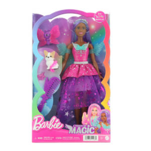 Barbie Barbie a dotek kouzla panenka Brooklyn HLC33 TV