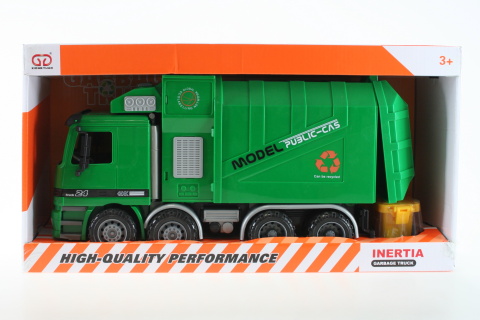 Popelář setrvačník v krabici Popelář setrvačník v krabici