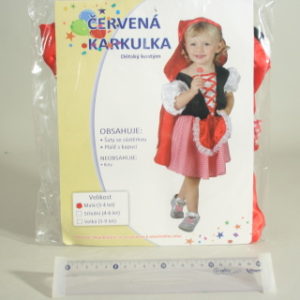 Šaty Karkulka 92-104 cm