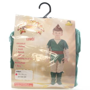 Šaty na karneval - Lovčí, 92-104 cm
