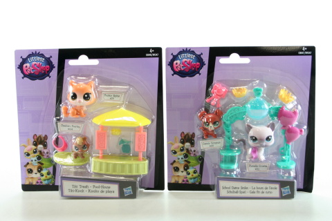 Littlest Pet Shop Tematický set se 2 zvířátky Littlest Pet Shop Tematický set se 2 zvířátky