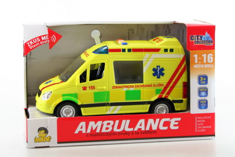 Ambulance se světlem a zvukem Ambulance se světlem a zvukem