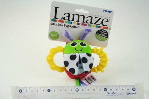 Lamaze B&W Chrastítko beruška Lamaze B&W Chrastítko beruška