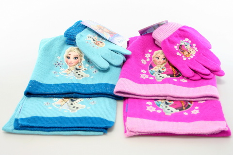 Zimní set šála, rukavice, čepice Frozen Zimní set šála, rukavice, čepice Frozen