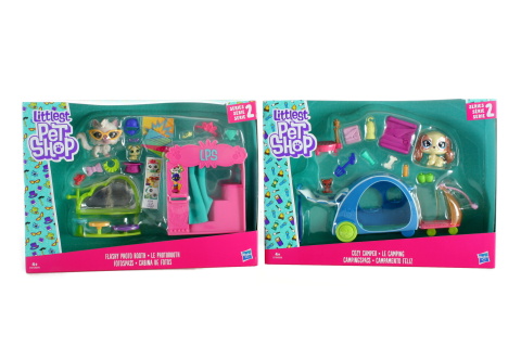 Littlest pet shop Tématický set se zvířátkem Littlest pet shop Tématický set se zvířátkem