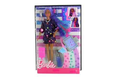 Barbie Barbie s žužu vlasy černoška FHX01 Barbie Barbie s žužu vlasy černoška FHX01