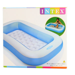 INTEX Bazén obdélník 166 x 100 x 28 cm 57403