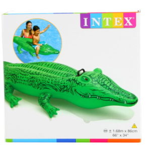 INTEX Vodní vozidlo aligátor 168 x 86 cm 58546